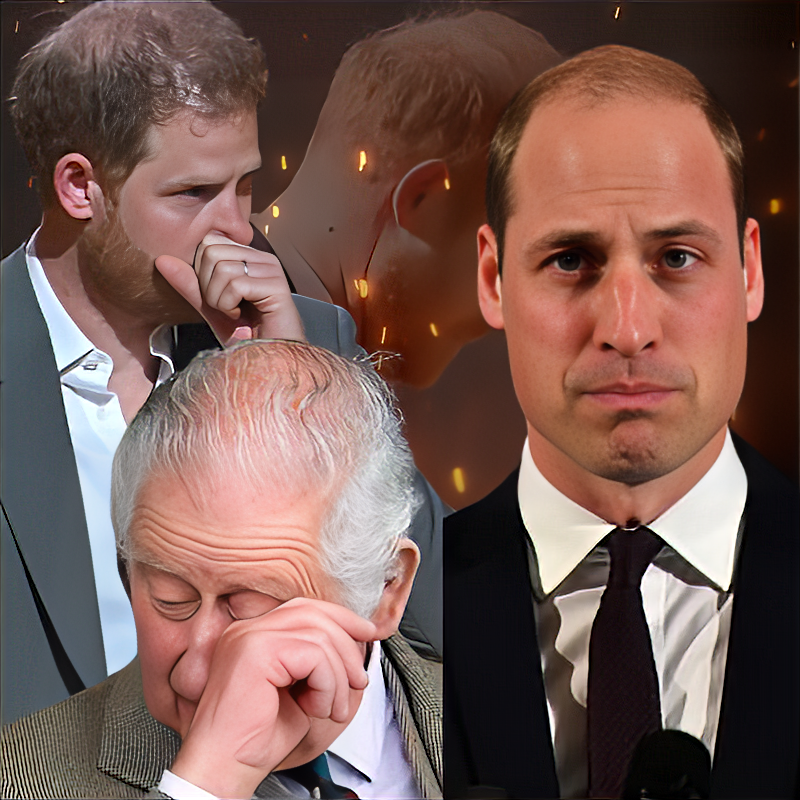 "William, stay strong, my son!" — King Charles embraces Prince William ...