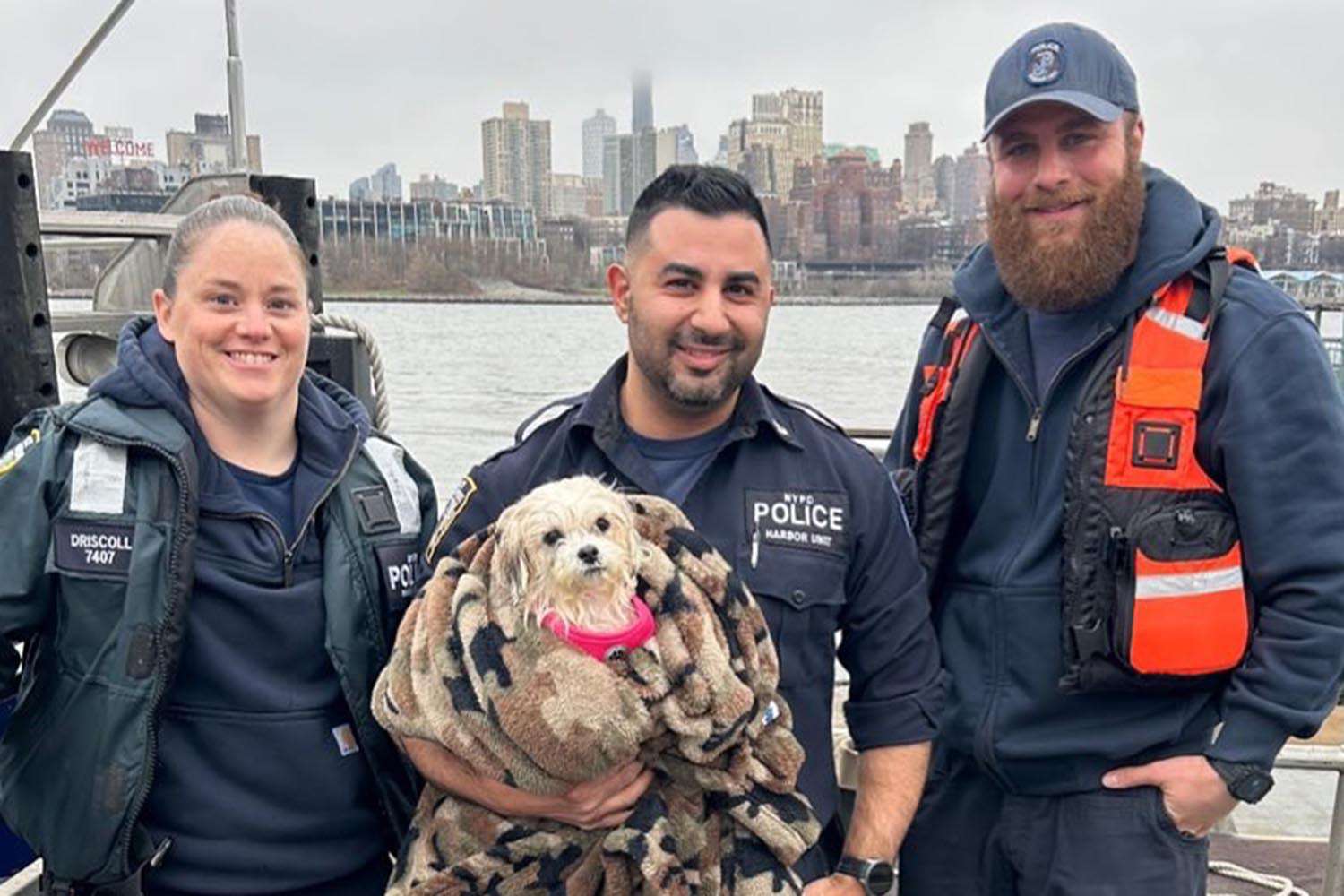 Police Officer Adopts Dog He Rescued from N.Y.C.’s East River 6 Weeks Ago: ‘Great Opportunity to Give Her a Second Chance’ - usnews