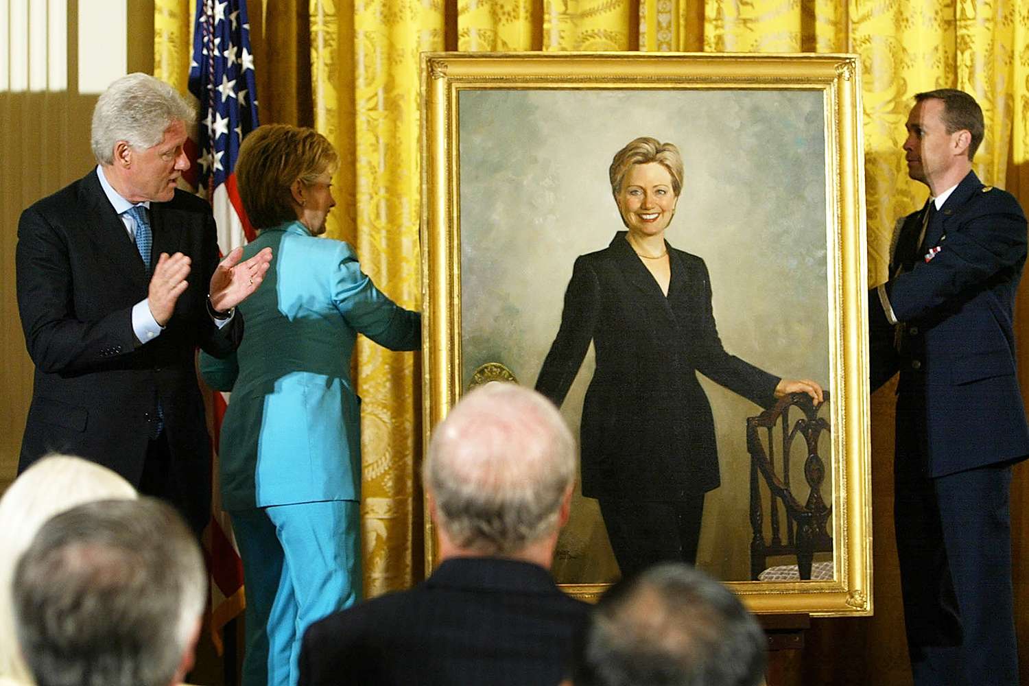 White House Hangs Bold New Trump Painting Where Hillary Clinton's