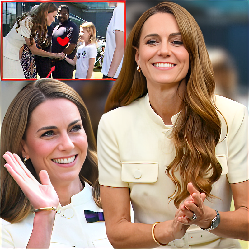 WHAT A SWEET MOMENT! Kate Middleton Gets the Loveliest Tip from a Courageous Little Girl During Wimbledon Encounter