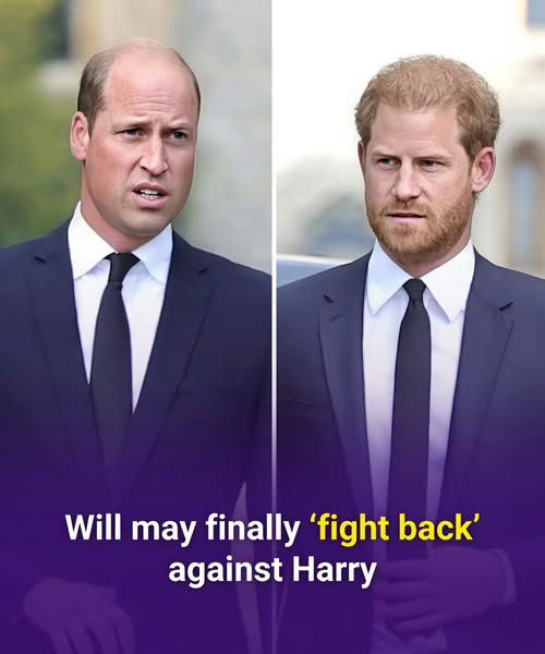 Prince William could be forced to finally “”fight back”” against Prince Harry after hearing rumours the Duke of Sussex