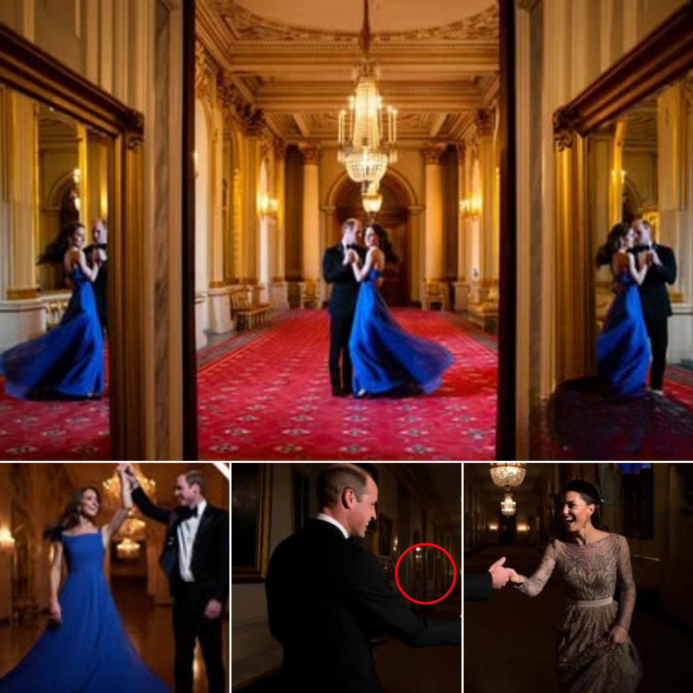When Duty Fades and Love Takes the Lead! They had just hosted a grand gala. The palace was silent, the guests gone, the chandeliers dimmed. But instead of retreating to bed, William allegedly stopped in the middle of a corridor, took Kate’s hand, and twirled her into a dance. No orchestra. No crowd. Just two people in love, laughing until their echoes filled the hall. An aide said: “It was more romantic than any ball. It was pure magic”