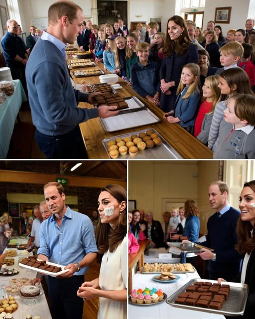 A village bake sale turned into the sweetest royal story of the year! William and Kate shocked locals by dropping in casually, browsing stalls, and tasting treats like any other couple.