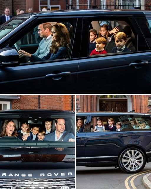 School runs aren’t usually headline-worthy… unless Princess Kate is the driver!