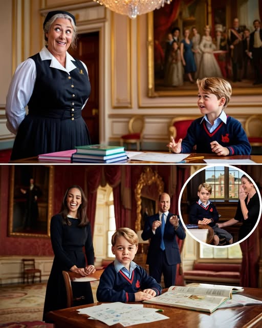 ROYAL EXCUSES 101! Prince George has the internet in stitches after reportedly telling his nanny: “I can’t do my math homework — Daddy is practicing to be King and I must help.” The line was so unexpected that his nanny gave him a “royal pardon” for the night.