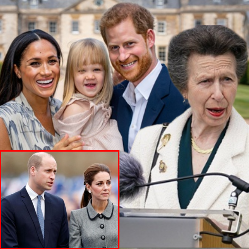 “Wonderful, this is our new home!” — Harry shouted with joy as he, Meghan, and their daughter moved into a sprawling 10-bedroom mansion in England — a gift from Princess Anne. But when William heard the news, a power struggle erupted…