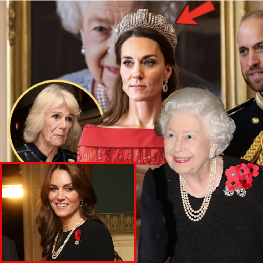 Royal Shockwave: Princess Catherine Breaks Down in Tears After Being Unexpectedly Named Heir to Queen Elizabeth’s Legendary Tiara