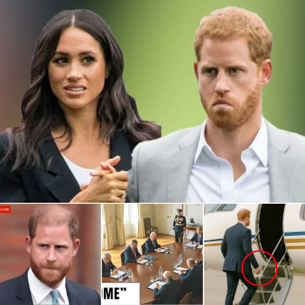 💥 ROYAL SHOCK OF THE CENTURY: Prince Harry RUSHES Back to UK as Palace Prepares to Strip Sussexes of All Titles — Then Takes the UNTHINKABLE Action, Leaving Royals and Public STUNNED! 😱  Prince Harry rushed back to the UK amid rumors that the Palace was preparing to strip him and Meghan Markle of all their remaining royal titles — but what happened next left both the Royal Family and the public “stunned.” Harry carried out an action no one could have anticipated, shocking everyone, completely changing the situation, and drawing all eyes to the Sussexes. No one could believe the extreme move Harry took.
