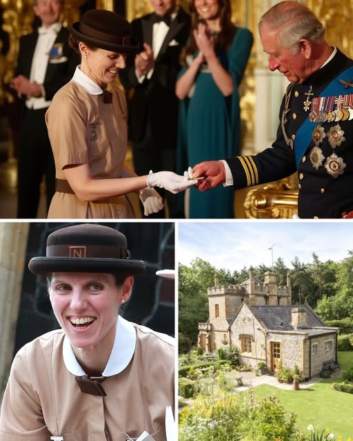 “KING CHARLES SECRETLY BESTOWS A RARE FAVOR — A PRICELESS GIFT FOR THE WOMAN WHO RAISED THE FUTURE KING In a discreet yet profoundly significant moment, King Charles III is believed to have personally bestowed a gift of immense value upon the nanny who had been a part of Prince William and Kate Middleton’s family throughout the most crucial years of Prince George’s childhood. Not a ostentatious ceremony, nor surrounded by media cameras, but the King’s personal action — and the way he looked directly at the woman as he presented the gift — made it clear to those present that this was a rare and profound recognition within the Royal Family. According to sources close to the matter, Kate and William’s reaction at that moment said it all: they were stunned, visibly moved, as if finally the quiet but crucial role of the person who raised the future king had been placed in its proper place. And it is this special gift, something not everyone in the Royal Family has ever received, that is causing a stir among observers regarding the true meaning behind King Charles’s emotional decision…. Details below👇”