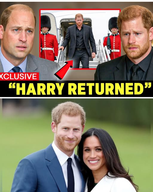 Just moments ago, Prince Harry received an urgent, heart-wrenching text from Prince William: “Father is gone.” Defying earlier vows, Harry immediately booked a private flight back to the UK amid mounting royal family chaos. This unprecedented reaction signals a seismic shift in the monarchy’s fractured saga.