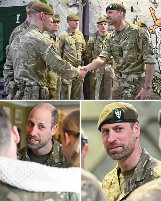 “Looking at the group of soldiers, Prince William suddenly made a brief remark about his appearance — but it was enough to make the whole atmosphere shift instantly. That small detail quickly caught people’s attention, as it seemed to hint at a change no one expected. From one fleeting moment, the conversation suddenly turned in a direction that sparked even more public curiosity. And if William really goes through with it, the reaction afterward may be far bigger than many imagine. WATCH BELOW 👇”