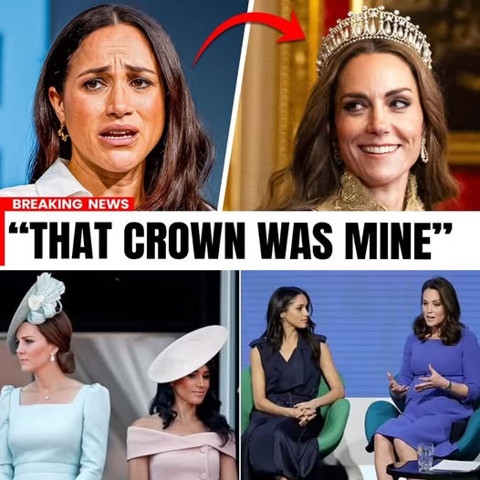 “SHOCKING REVELATION: Meghan Markle reportedly thinks she deserves to be Queen — and that Catherine, Princess of Wales does not! Royal experts claim a wave of rumors and internal attacks on the monarchy may have originated straight from Montecito. Sources suggest Meghan felt deeply betrayed for not receiving the power and status she expected after marrying Prince Harry — and that she may have begun striking back, targeting family members and shaping public opinion in her favor. Experts warn this could be just the tip of a much larger, carefully planned Sussex strategy that’s now coming to light…👇👇👇”