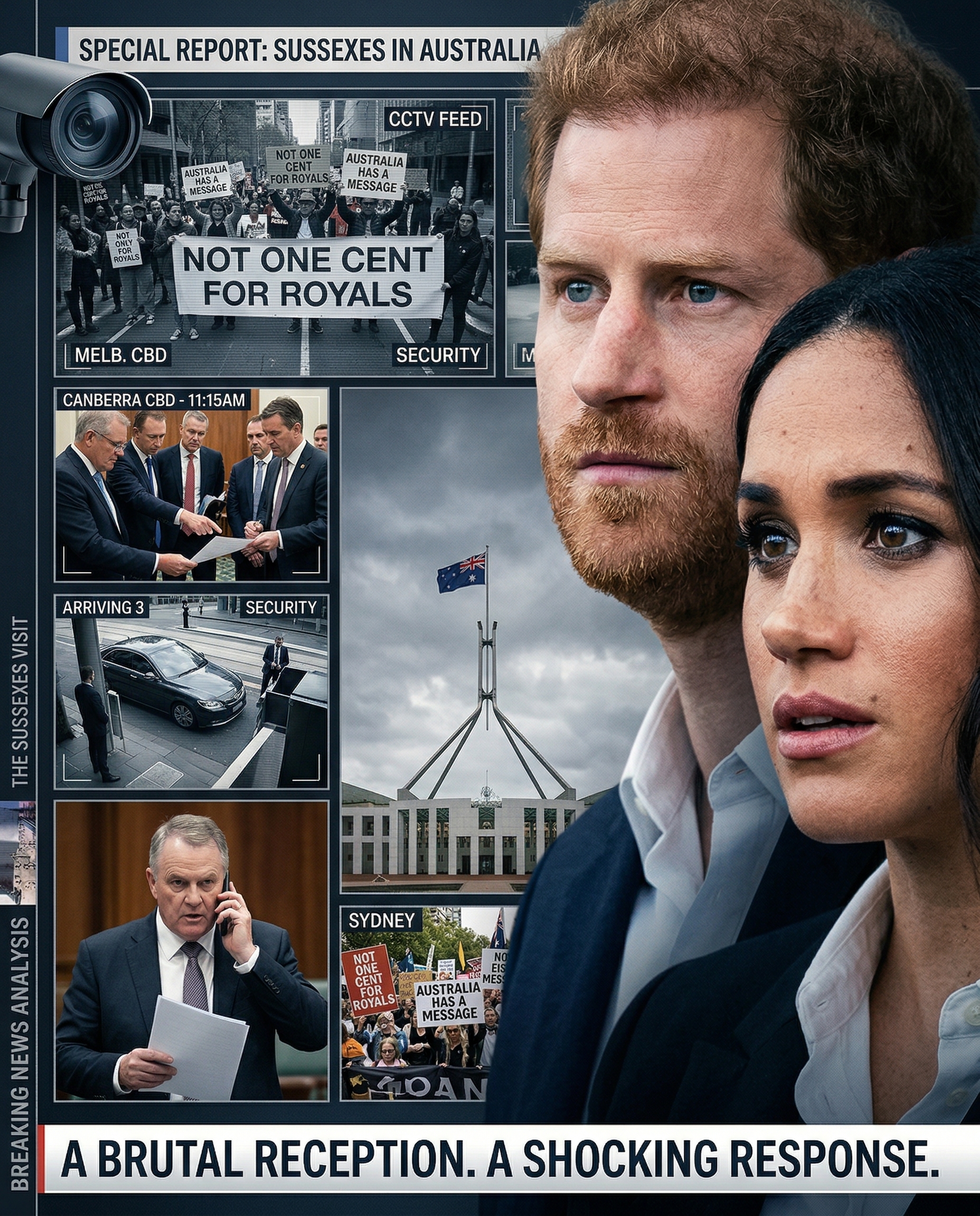 BREAKING TODAY: “NOT ONE CENT…” — Australia Sends B:rutal Message Ahead of Prince Harry and Meghan MArkle Visit, then Their Response SH0CKS ALL