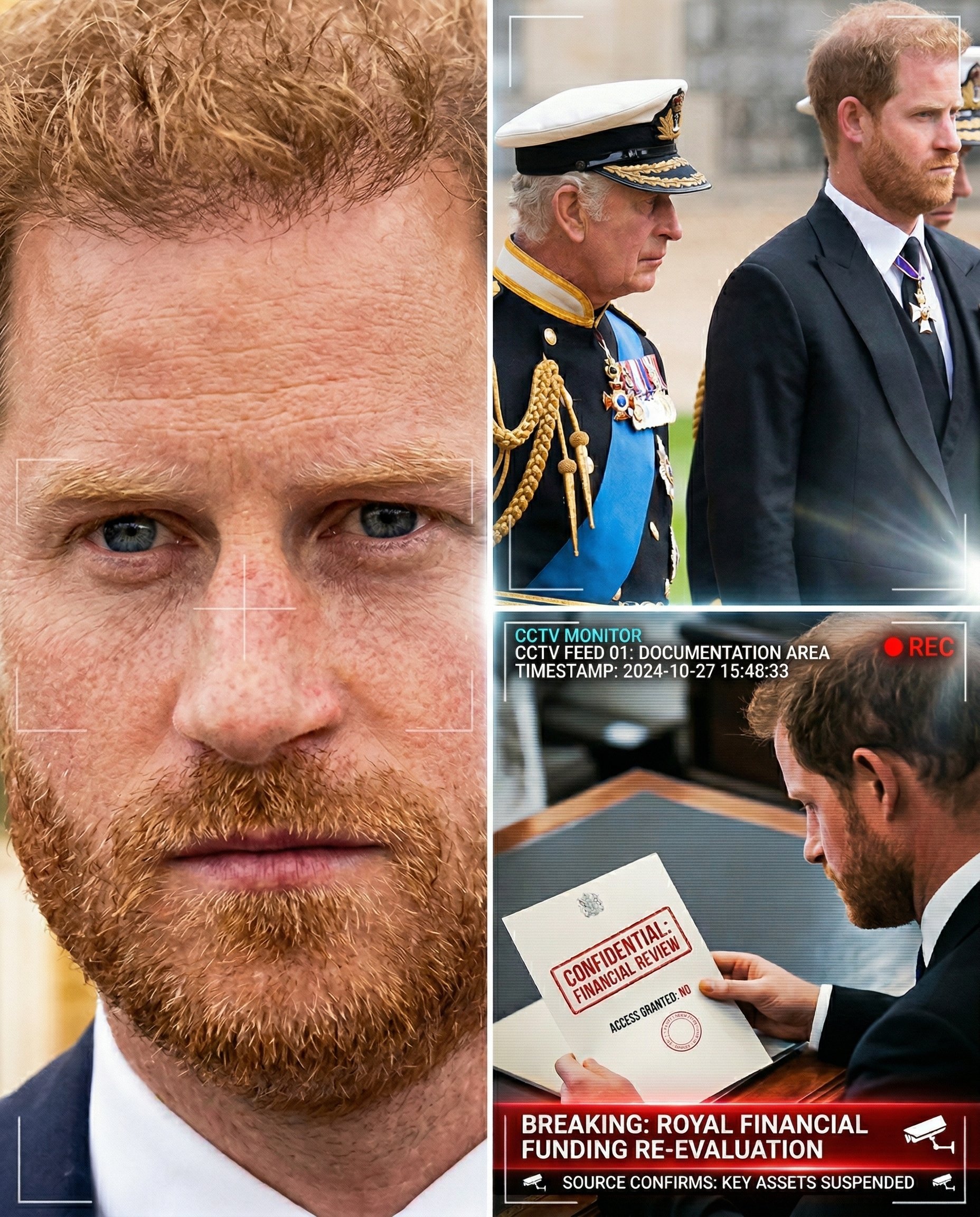 HARRY’S FURY! THE EXPLOSIVE REACTION AFTER KING CHARLES CUTS OFF THE TAXPAYER PURSE!