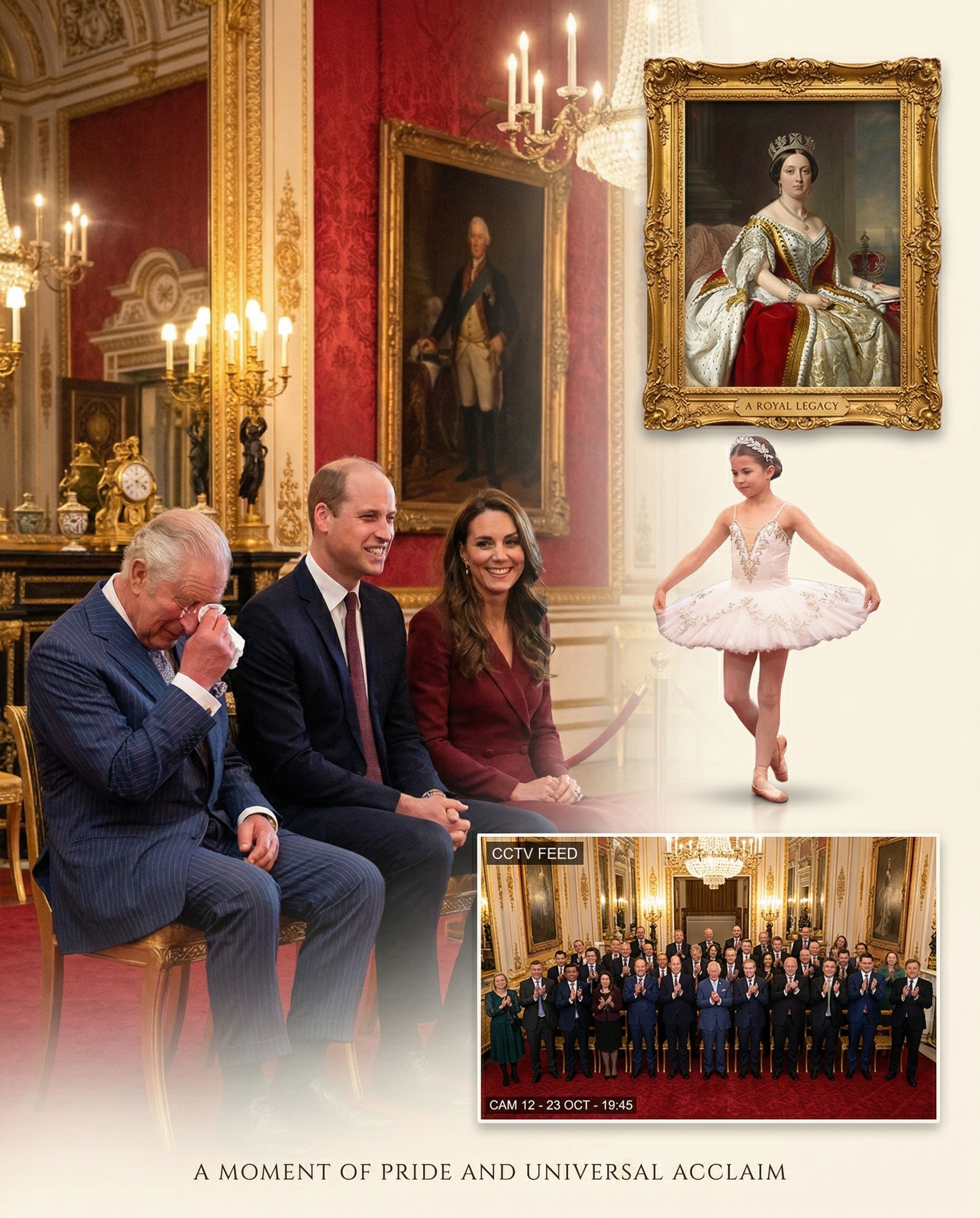 The Star of the Party at Buckingham Palace: Princess Charlotte Shines in Ballet Performance