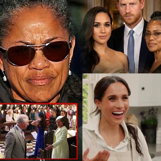 🔥SHOCKING DEMAND: “My mother deserves a title” – Meghan Markle has just sent Buckingham Palace into a “furious rage” by secretly pressuring senior royals to grant an official Royal title to her mother, Doria Ragland, a request unprecedented in centuries of history. Yet, behind the excuse of “honoring family” lies a sophisticated shadow deal targeting the young princes’ inheritance funds, and the leaked contents of the secret memo are currently leaving all of London in absolute shock right down here… 👇