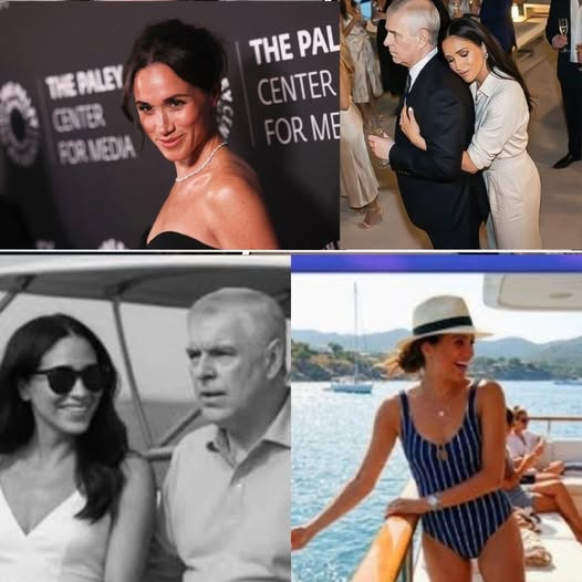 THE YACHT SCANDAL: Meghan Markle has just had her dark past “stripped bare” by biographical titan Tom Bower, exposing her involvement in a notorious elite luxury network where wild parties and shady underworld contracts could potentially topple the entire British Monarchy. A “high-priced” photo taken on a luxury yacht years ago has just surfaced, revealing the identity of a mysterious guest present that night that is leaving the Royal Family breathless – the terrifying truth is waiting in the first comment… 👇