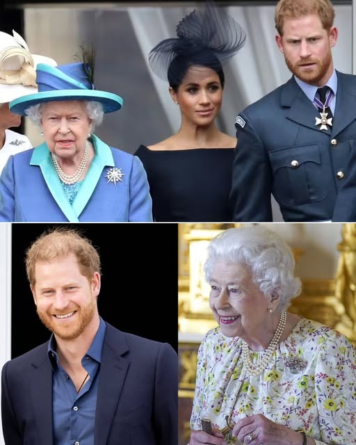 “A chilling royal moment from the past is making headlines again… Just months before the 2018 wedding, Prince Harry reportedly had a private conversation with his grandmother, Queen Elizabeth II. What happened next? According to insiders, the Queen leaned in and delivered a quiet, three-word warning — words so unexpected that Harry allegedly left the room pale and visibly shaken. Now, years later, those same three words are resurfacing… and raising new questions: Was she protecting him? Trying to guide him? Or did she see something others didn’t? One thing is certain — whatever was said has never been forgotten. 👉 The exact three words are now being revealed… Read more in the comments below 👇👇👇”
