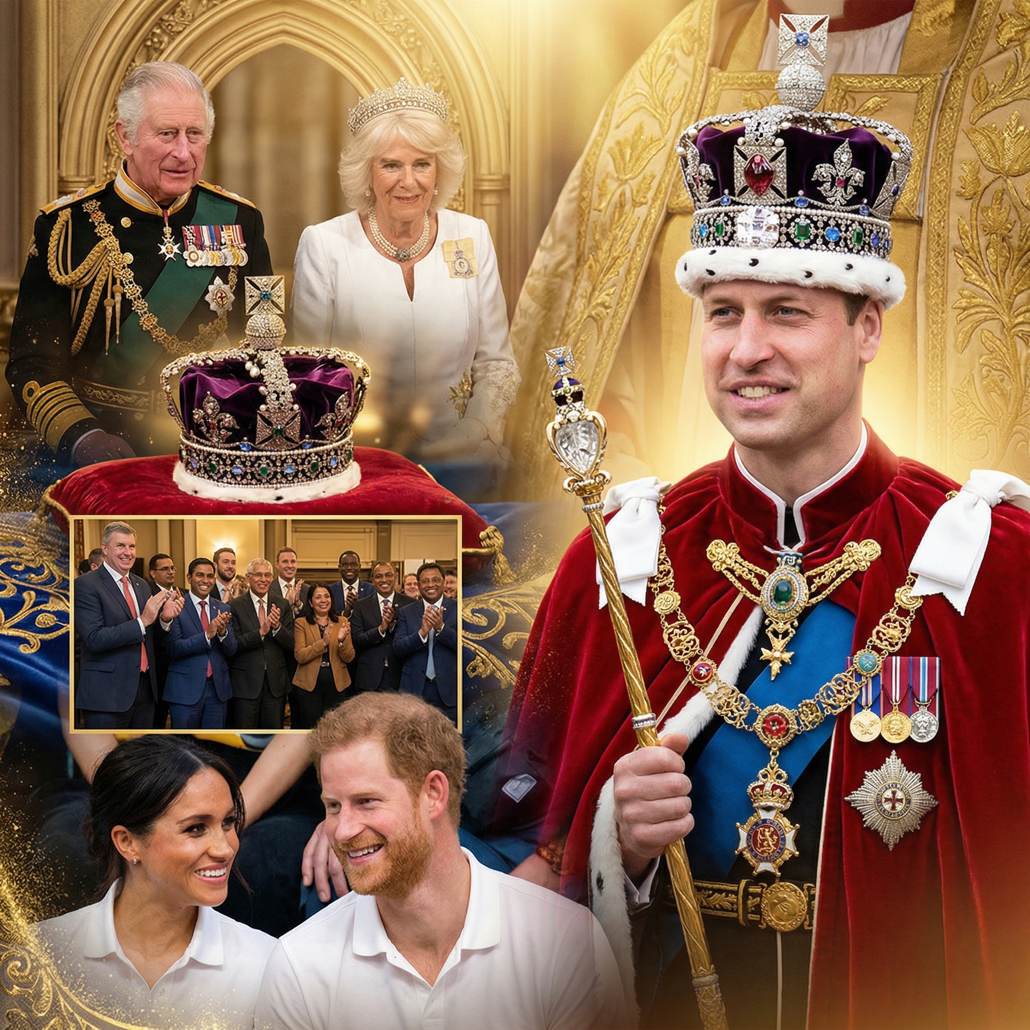 cl-“THE PALACE CHOSE WILLIAM AND REMOVED US.”: Harry Drops Explosive Claim That the Royal Family Used Meghan as a Human Shield, Shielding William While Leaving Him and Meghan to Face a Media Onslaught That Shook the World