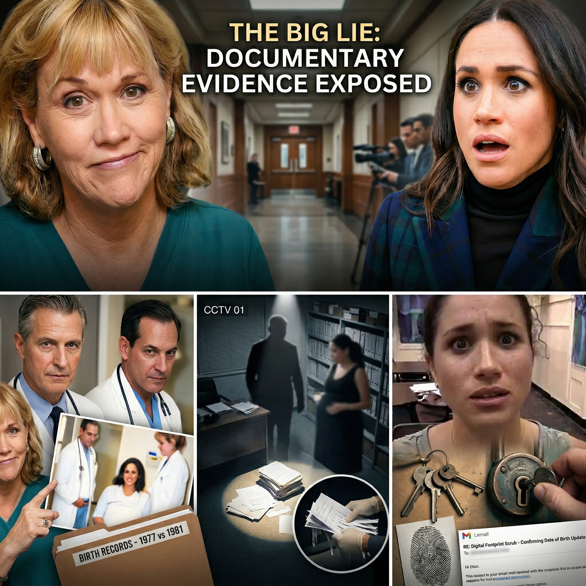 THE 1977 BOMBSHELL: Samantha Markle Unveils “Hidden” Birth Records to Prove Meghan’s Official Biography Is a Royal Fabrication!