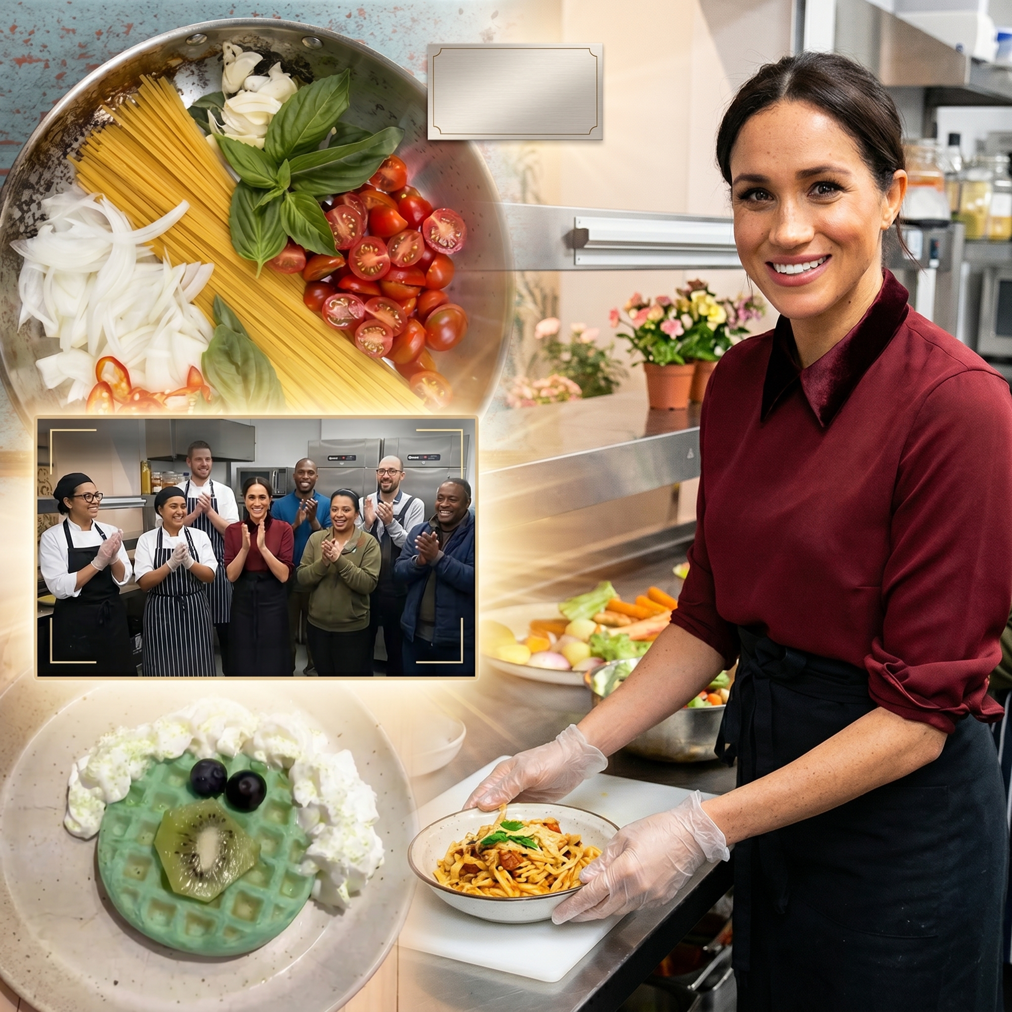 MEGHAN MARKLE IS AN ABSOLUTE JOKE – WHAT QUALIFIES HER TO BE A MASTERCHEF JUDGE Celebrity chef Jameson Stocks has launched a fierce criticism of MasterChef Australia after the show decided to feature Meghan Markle as a guest judge. Having watched Meghan cook, he came to a brutal conclusion about her abilities  and he is convinced that every die-hard MasterChef fan shares the same view.