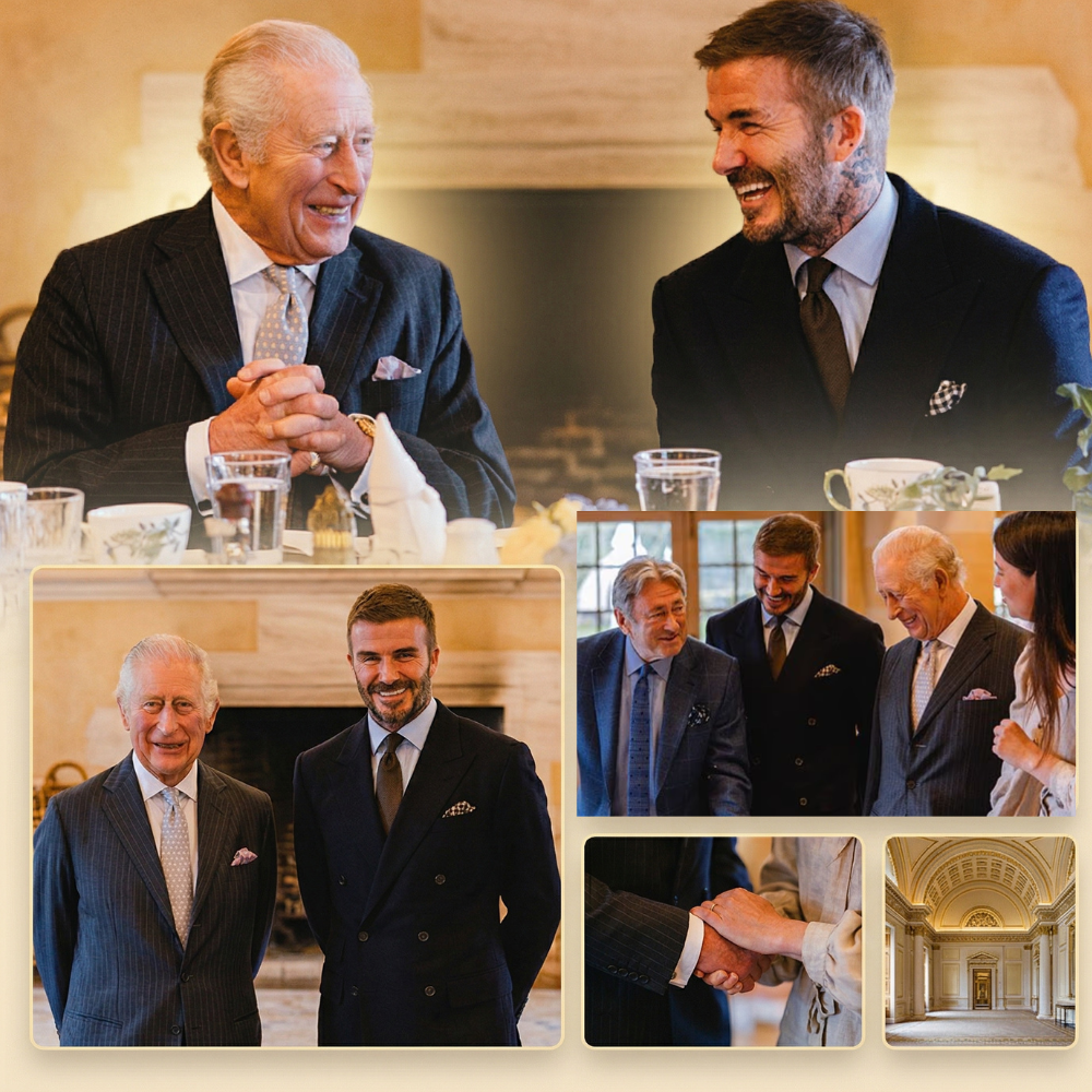 “UNBELIEVABLE!” King Charles hosted former England captain David Beckham and Alan Titchmarsh at Highgrove. The King has become close to Beckham recently due to a shared interest. And the public will find it UNBELIEVABLE that these two MEN share that interest.